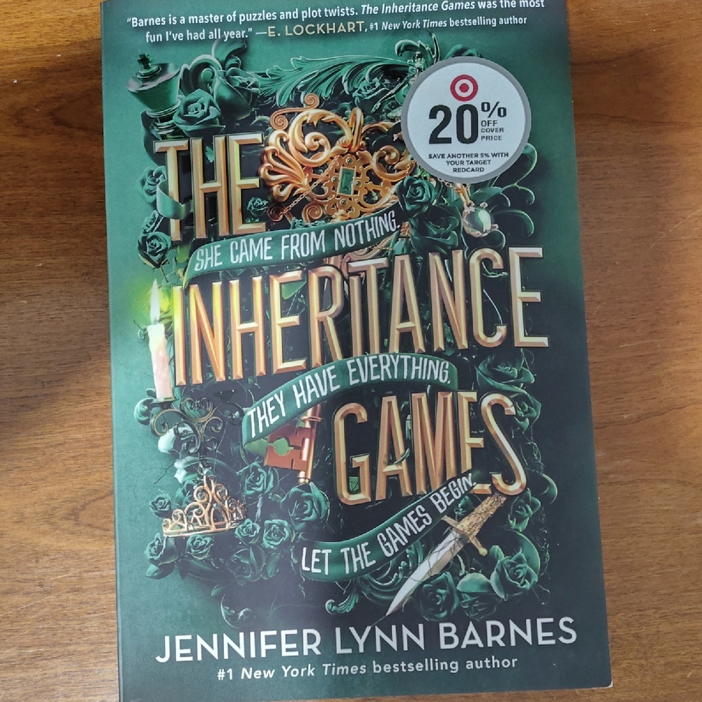 3/$12! The Inheritance Games by Jennifer Lynn Barnes